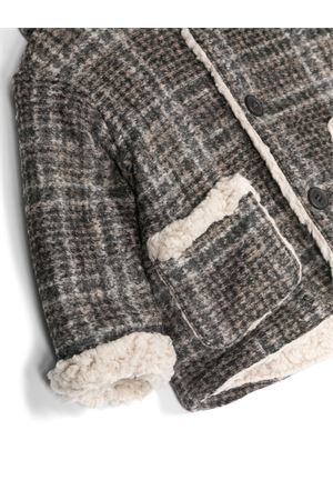 cappotto in poliestere grigio DOUUOD KIDS | DT2510U0113930BG